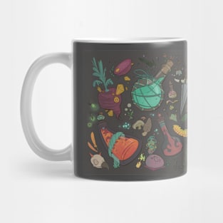 Fantasy Forest D&D Items Mug